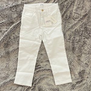 Jack Denim - White Denim Jeans with Adjustable Waist SIZE 7